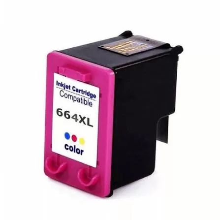 Cart. Comp. - HP - 664 XL Colorido