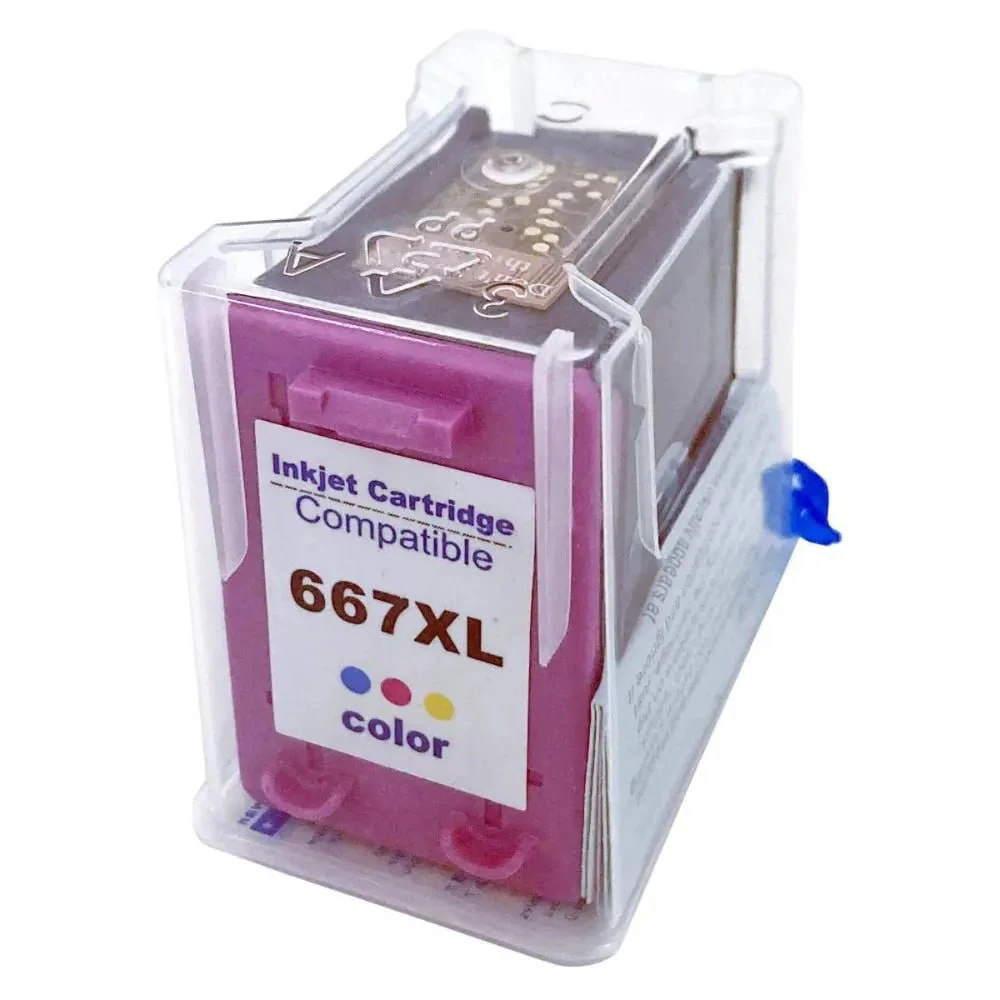 Cart. Comp. - HP  - 667xl Color